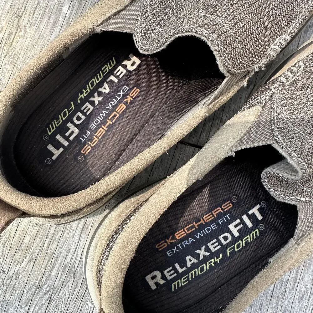 Sketchers Casual Shoes Relaxed Fit: Superior - Milford Men's Size 7.5 VGC 204